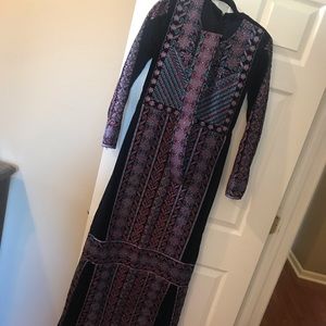 Palestinian falasteeni tatreez embroidery thobe